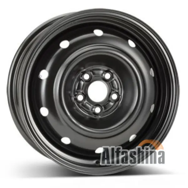 ALST (KFZ) 9552 Subaru 6.5x16 5x100 ET48 DIA56.1 Black