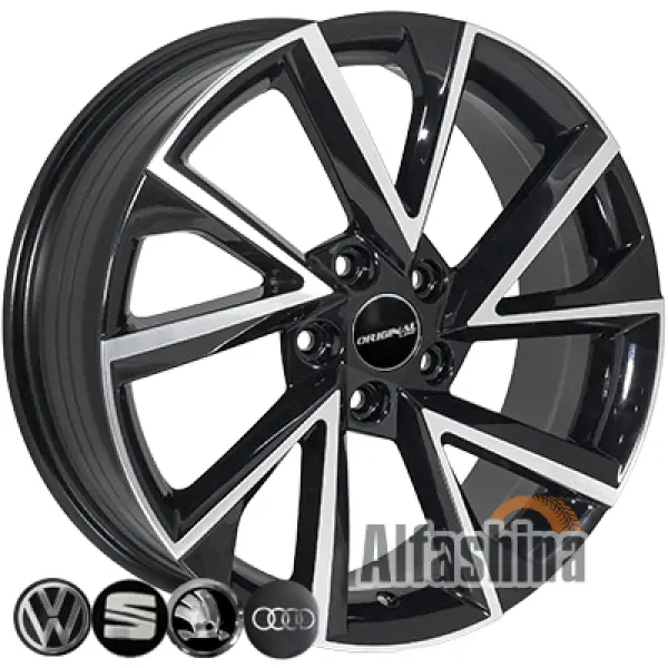 ZF FE181 7.5x19 5x114.3 ET45 DIA67.1 BMF