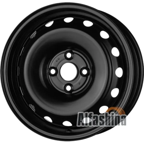 Magnetto Wheels R1-1942 6x15 4x100 ET47 DIA54 Black