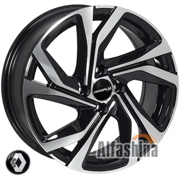 Zorat Wheels BK5762 6.5x16 5x114.3 ET45 DIA67.1 BP