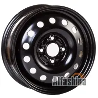 Kapitan Dacia Logan 5.5x14 4x100 ET43 DIA60.1 Black