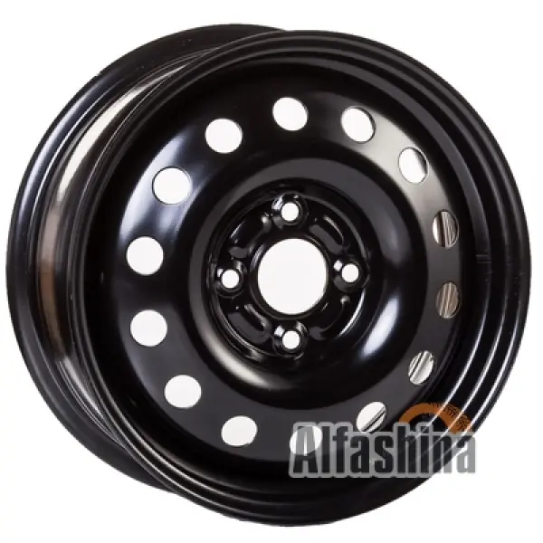 Kapitan Dacia Logan 5.5x14 4x100 ET43 DIA60.1 Black