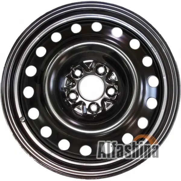 Kapitan Ford 7x17 5x108 ET50 DIA63.3 Black