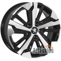 Zorat Wheels BK5837 7x17 5x108 ET40 DIA65.1 BP
