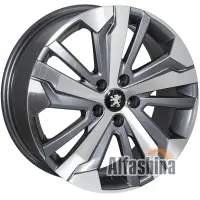 Zorat Wheels BK5837 7x17 5x108 ET23 DIA65.1 GP