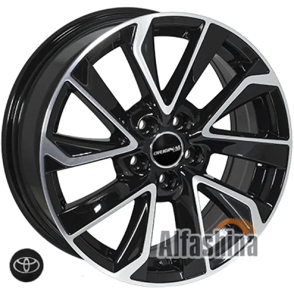 Zorat Wheels BK5463 6.5x16 5x100 ET35 DIA54.1 BP