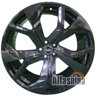 Replica Audi 6109 9.5x22 5x112 ET30 DIA66.45 Black