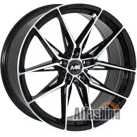 Zorat Wheels BK5597 8x18 5x112 ET25 DIA66.6 BP