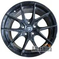 Replica Toyota NS-01 7.5x17 5x114.3 ET40 DIA73.1 Black