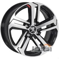 Zorat Wheels ZW-BK5447 6.5x15 4x108 ET25 DIA65.1 BP