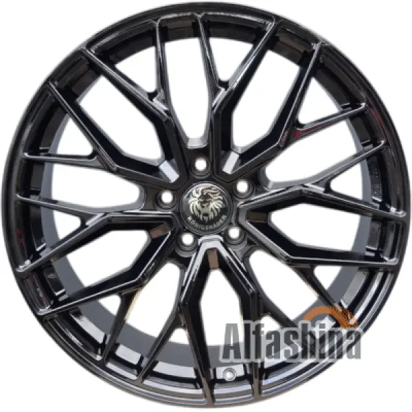 KONIGSRADER KR3 8.5x19 5x108 ET45 DIA72.6 Black