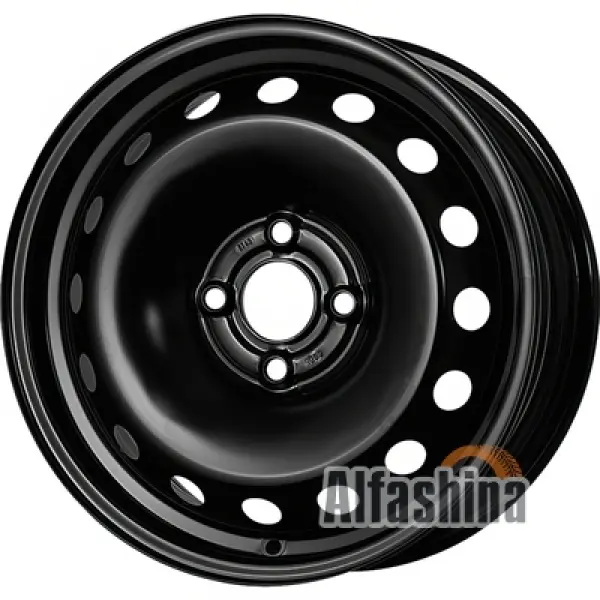 Magnetto Wheels R1-1593 6x15 4x100 ET43 DIA56.5 Black