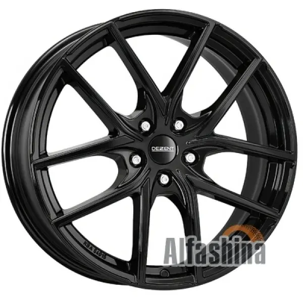 Dezent TO  7.5x18 5x114.3 ET52 DIA67.1 Black