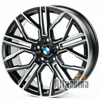 Replica B0312 9.5x19 5x120 ET40 DIA72.6 BMF