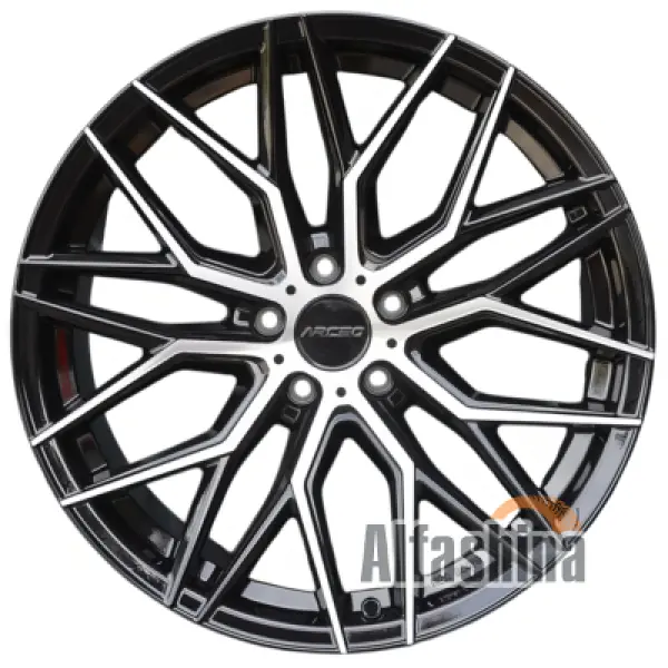 Arceo Valencia 8.5x19 5x120 ET38 DIA72.6 Black