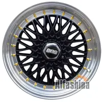 Replica REW032-7 7.5x17 5x108/114.3 ET30 DIA73.1 Black