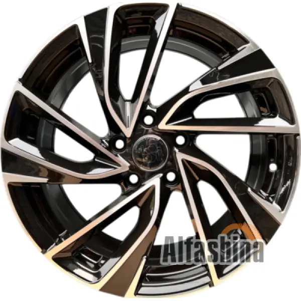 Flow Forming FBX260-7 7.5x17 5x112 ET45 DIA57.1 Black