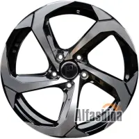 Koko FF213 8x18 5x108 ET35 DIA73.1 Black