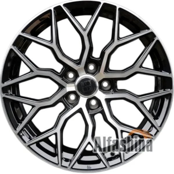 Koko FF507 8.5x19 5x108 ET35 DIA73.1 Black