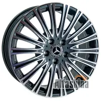 Replica Mercedes XF009 8x18 5x112 ET43 DIA66.45 MG