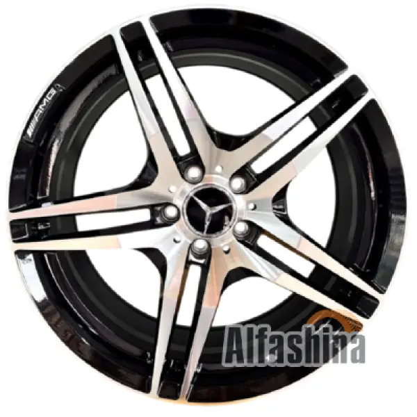 Koko FF186 8.5x19 5x112 ET35 DIA66.5 Black
