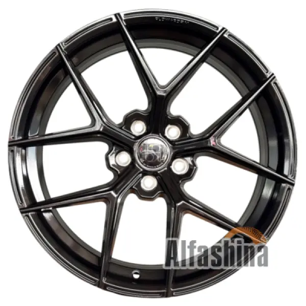 Koko FF595 8x18 5x108 ET38 DIA73.1 Black