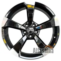 Replica FBX346-9 8.5x19 5x112 ET35 DIA66.5 Black