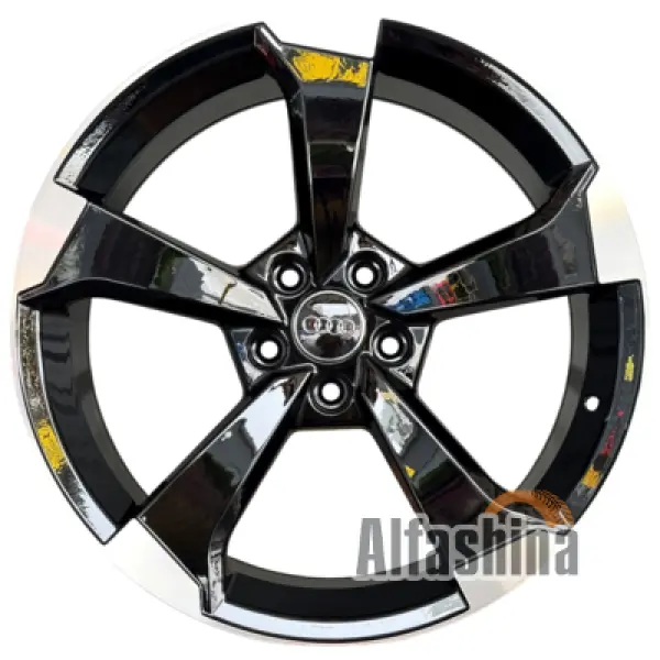 Replica FBX346-9 8.5x19 5x112 ET35 DIA66.5 Black