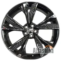 Replica 5456 9x21 5x112 ET32 DIA66.5 Black
