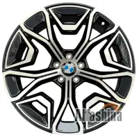 Replica YF5670 8.5x20 5x112 ET25 DIA66.6 Black