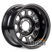 Kapitan Spoke 7x16 6x139.7 ET15 DIA110 Black