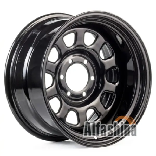 Kapitan Spoke 7x16 6x139.6 ET15 DIA110 Black