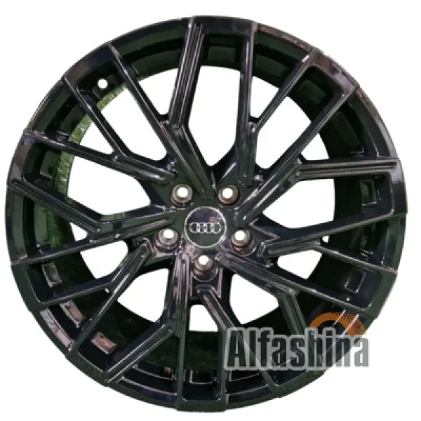 Replica H3385F 9x21 5x112 ET25 DIA66.5 Black