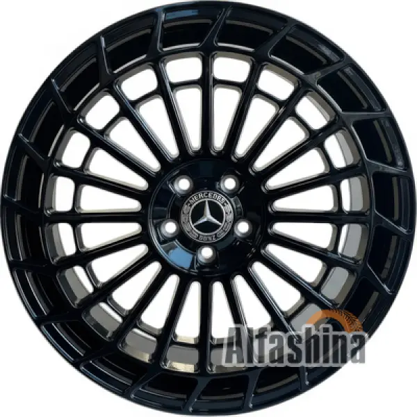 Replica H3140F 8.5x20 5x112 ET36 DIA66.5 Black
