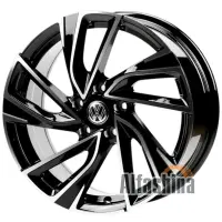 Replica VW6111 7.5x18 5x112 ET42 DIA57.1 BMF