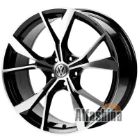 Replica VW6125 8x19 5x112 ET42 DIA57.1 BMF