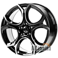 Replica VW6137 8x19 5x112 ET45 DIA57.1 BMF