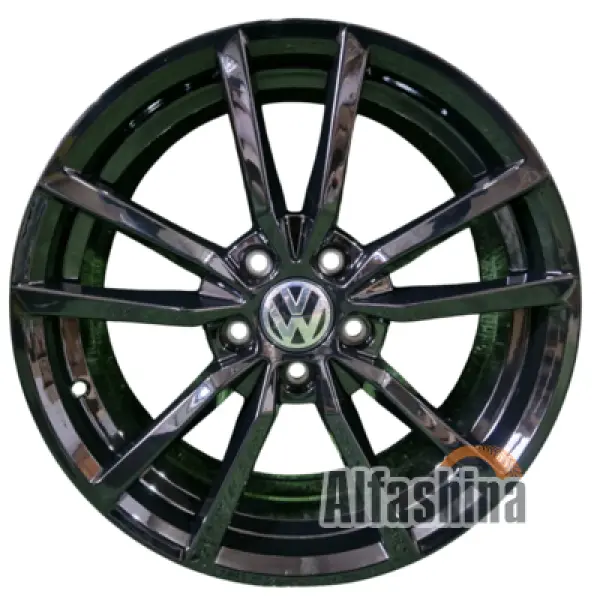 Replica 664 7.5x17 5x112 ET45 DIA57.1 Black