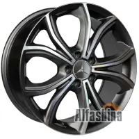 Replica MR271 8x18 5x112 ET43 DIA66.56 DGMF