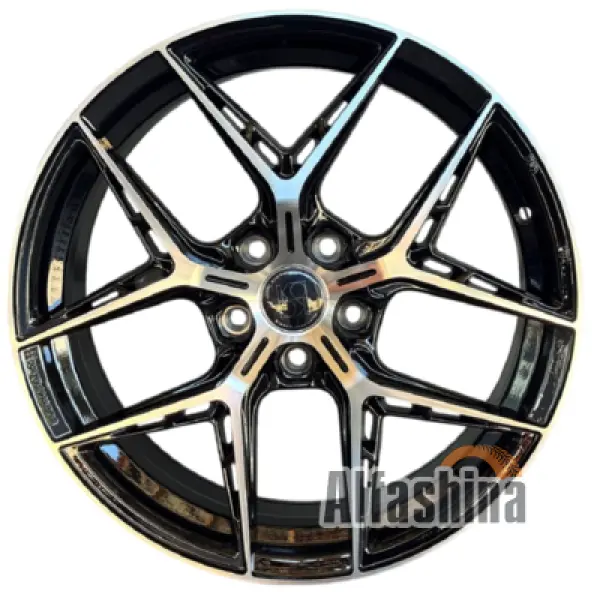 Koko FF596 8x18 5x108 ET38 DIA73.1 Black