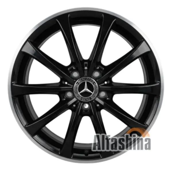 Mercedes OEM A1774010300 6.5x17 5x112 ET44 DIA66.6 Black