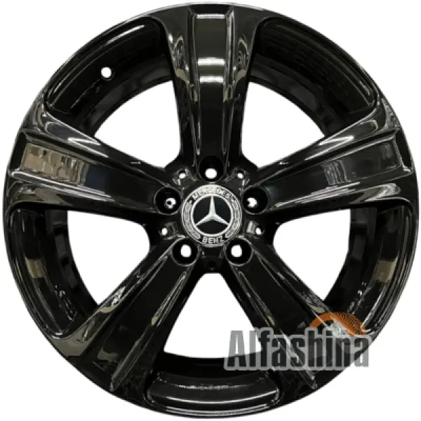 Mercedes OEM A2534012100 8x18 5x112 ET38 DIA66.6 Black