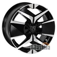 Zorat Wheels BKY1256 6.5x16 4x108 ET32 DIA65.1 MCB