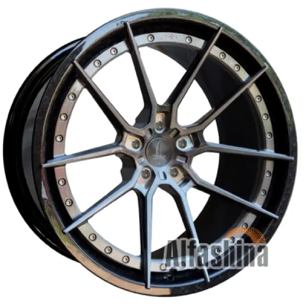 Voin Carbon 01 9x21 5x108 ET15 DIA63.4 Gray