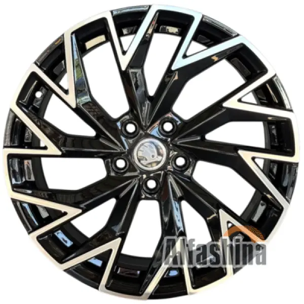 Flow Forming FBX423-8 7.5x18 5x112 ET45 DIA57.1 Black