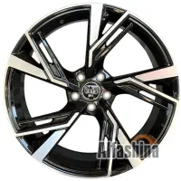 Flow Forming D5452 9x20 5x112 ET32 DIA66.6 Black