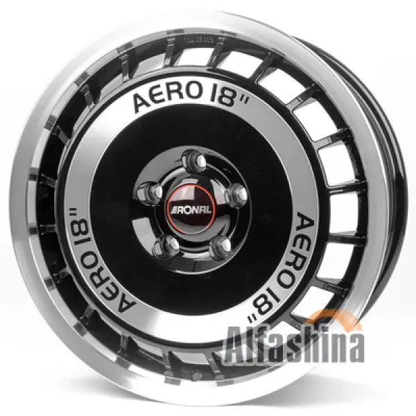 Ronal R50 7.5x16 5x100 ET38 DIA68 Black