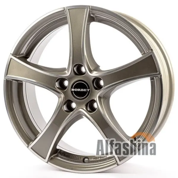 Borbet F2 7.5x18 5x114.3 ET45 DIA60.1 GSP