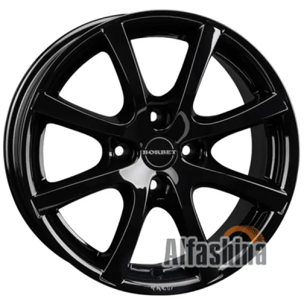 Borbet LV4 7x16 4x100 ET38 DIA64 Black
