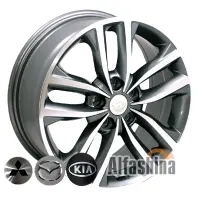Zorat Wheels BK846 7x17 5x114.3 ET45 DIA67.1 GP